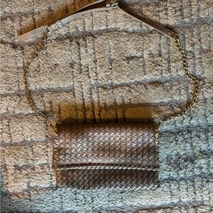 Urban Decay Brown Woven Crossbody Bag